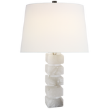 Square Chunky Stacked Table Lamp 1