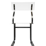 Riva Chair in Acrylic & Black Metal