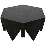 Cassandra Puzzle Coffee Table in Hand Rubbed Black