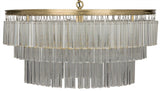 Oval Deco Chandelier