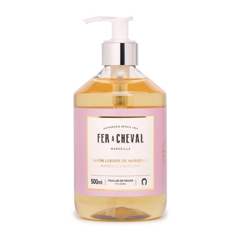 fer a cheval marseille liquid soap fig leaves 1