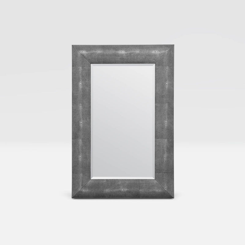 Sabine Realistic Faux Shagreen Mirror