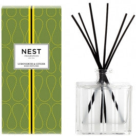lemongrass ginger reed diffuser design by nest fragrances 1