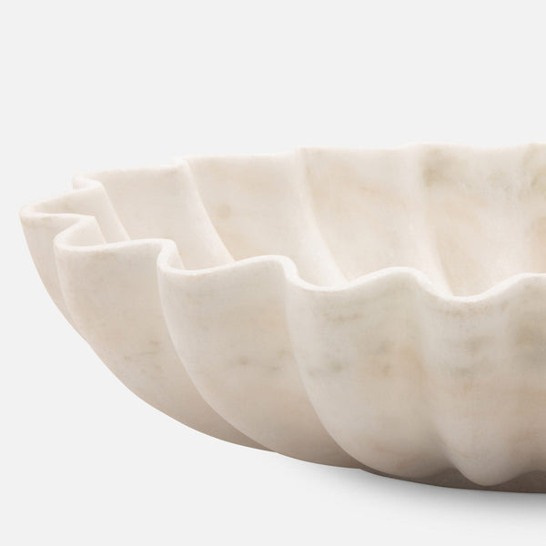 Darci Curved Marble Bowl
