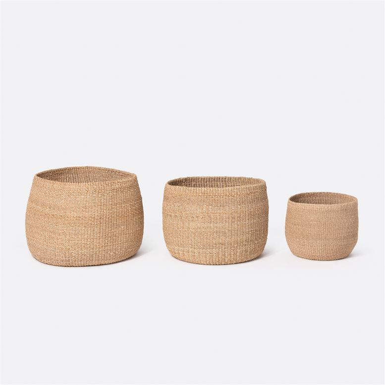 Palben Abaca Basket, Set of 3