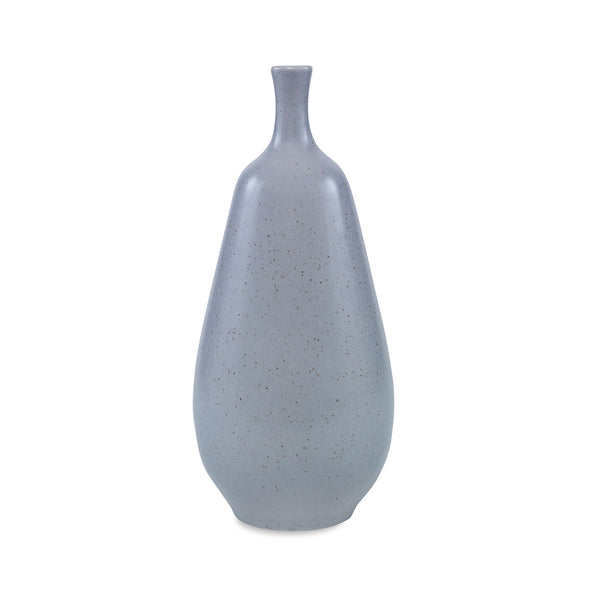 Dito Vase Light Gray and Medium Gray Flatshot Image 1