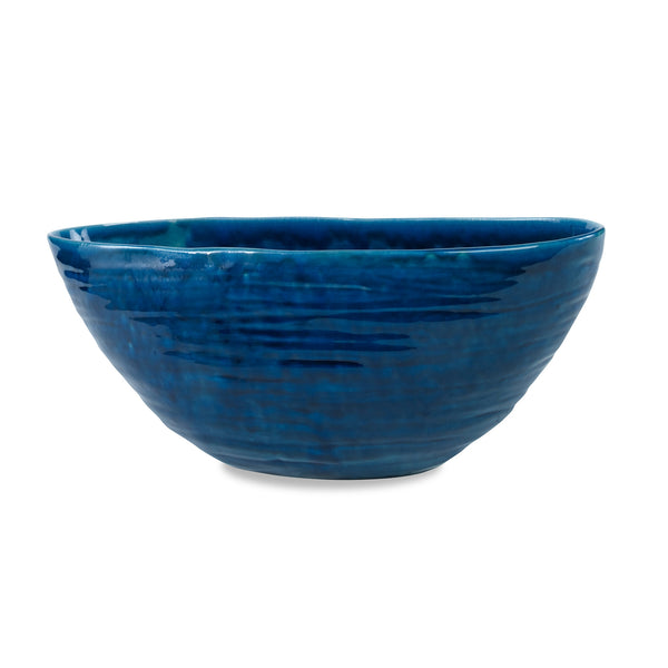Mallard Bowl Blue and Dark Blue Flatshot Image 1