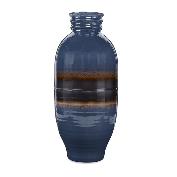 Bruin Vase Lapis / Gray and Dark Blue Flatshot Image 1
