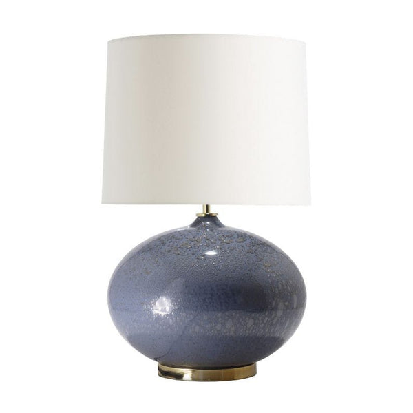Ballard Table Lamp Smoke / Silver and Light Gray Flatshot Image 1