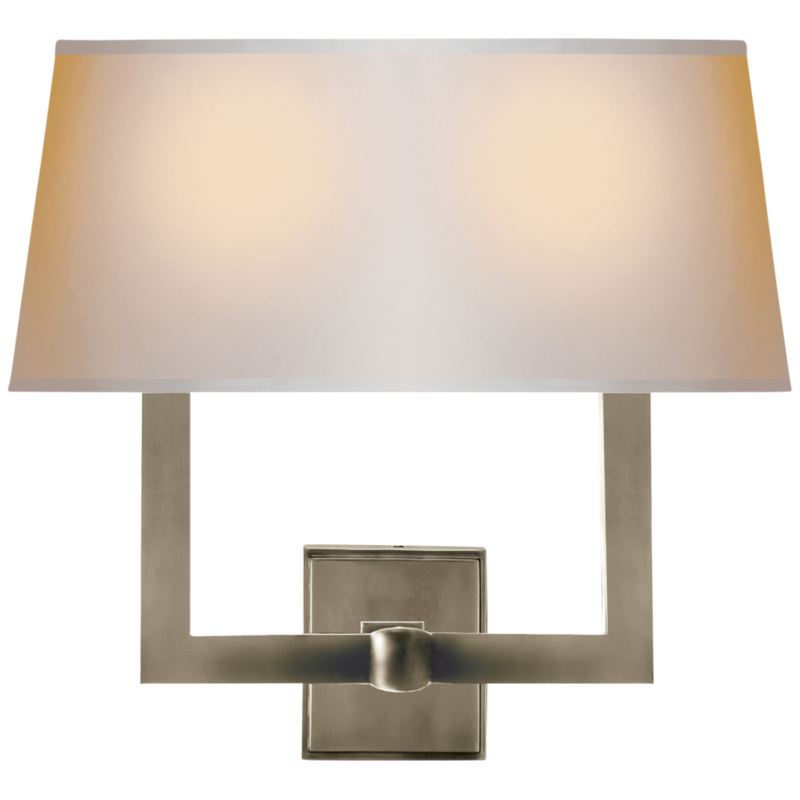 Square Tube Double Sconce 4