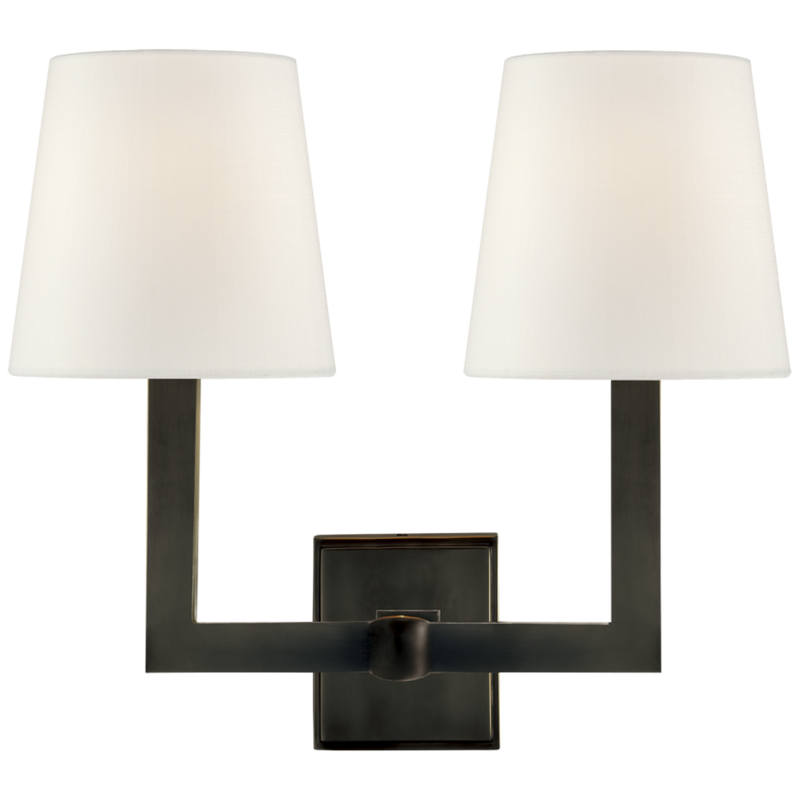 Square Tube Double Sconce 5