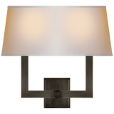 Square Tube Double Sconce 8