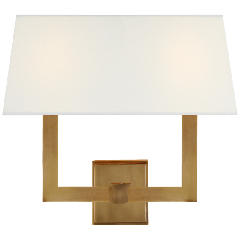 Square Tube Double Sconce 10