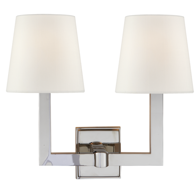 Square Tube Double Sconce 13