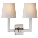 Square Tube Double Sconce 15