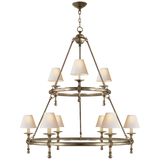 Classic Two-Tier Ring Chandelier 2