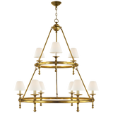 Classic Two-Tier Ring Chandelier 5