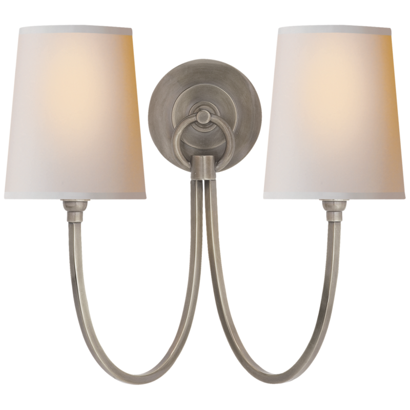 Reed Double Sconce 2