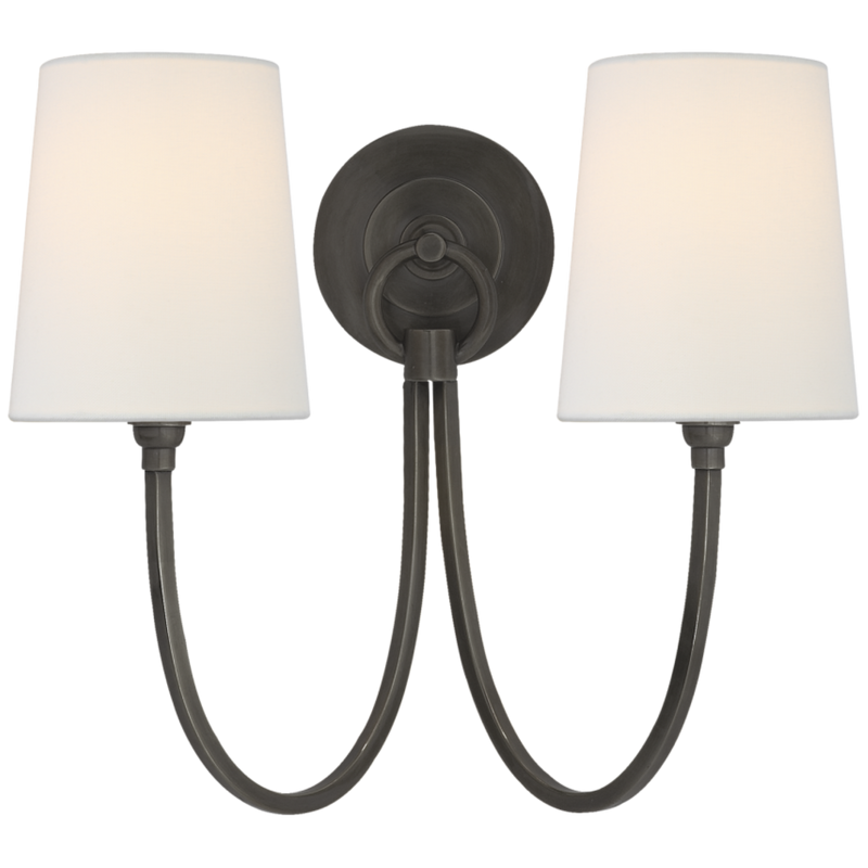 Reed Double Sconce 3