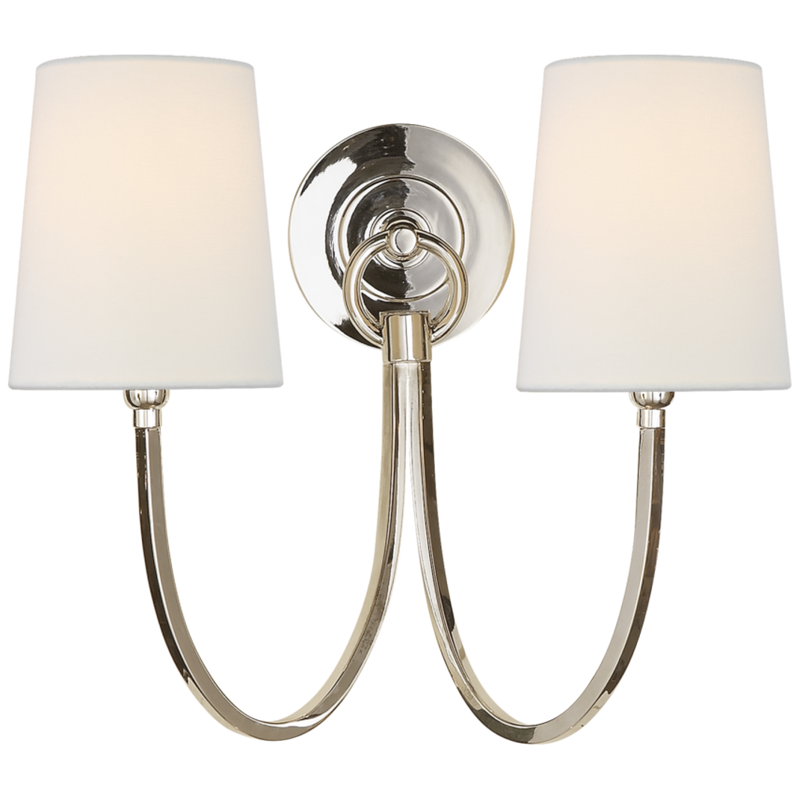 Reed Double Sconce 7