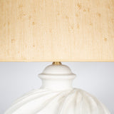Rio Vista Blanc Couture Table Lamp