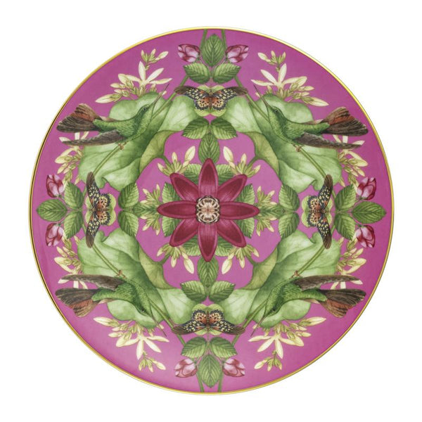 wonderlust pink lotus dinner plate by wedgewood 1057260 1
