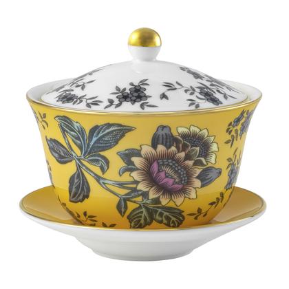 wonderlust lidded yellow tonquin serving piece by wedgewood 1058085 1